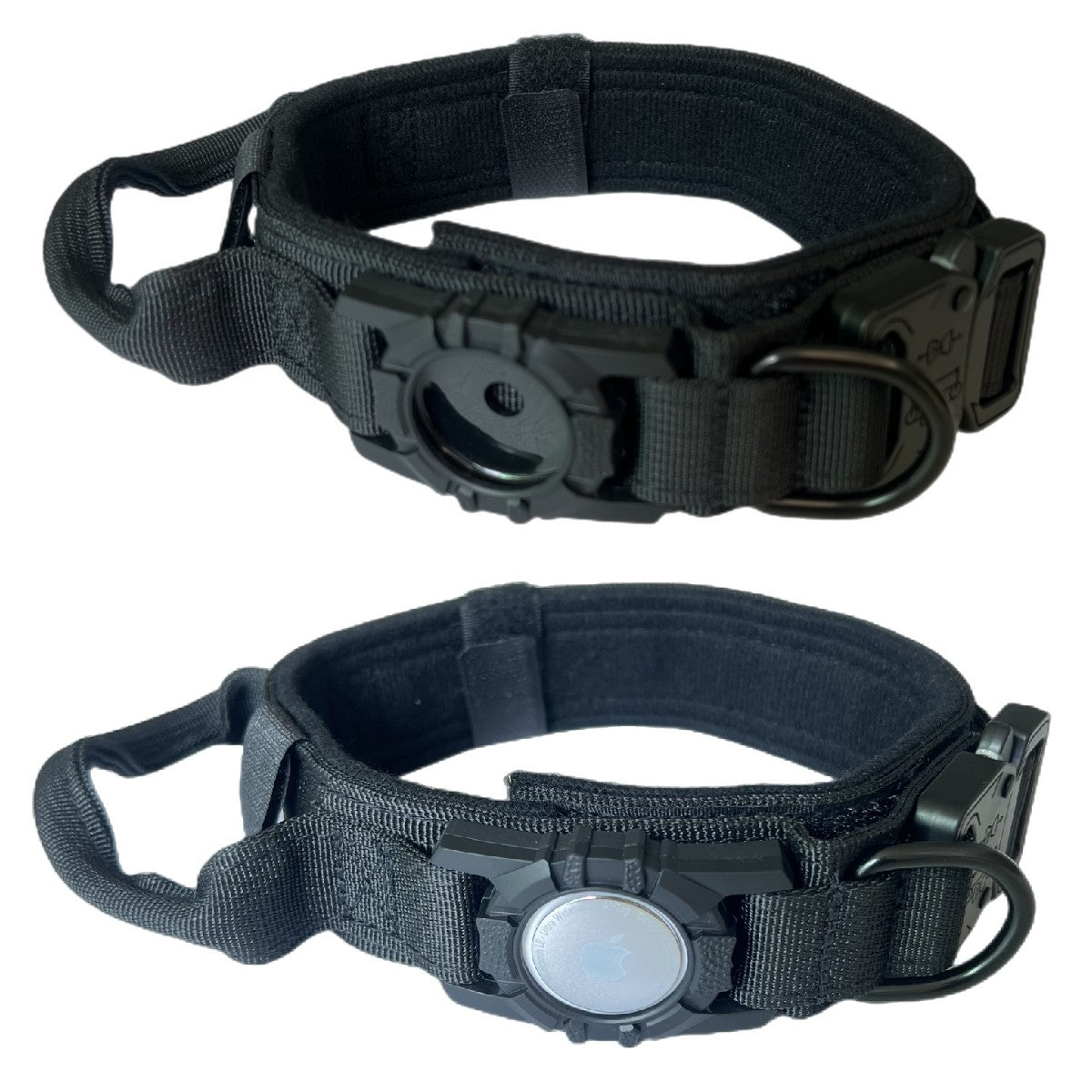Heavy-Duty GPS Dog Collar with Airtag Holder