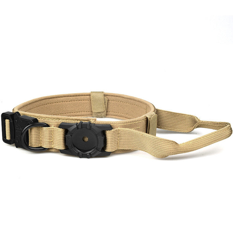 Heavy-Duty GPS Dog Collar with Airtag Holder